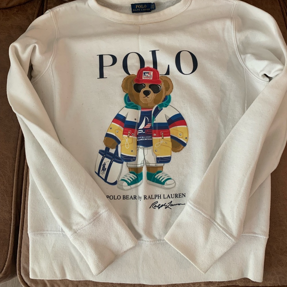 Women’s Polo Bear Sailing Crewneck Sz. XS